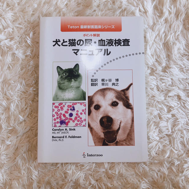 犬と猫の尿・血液検査マニュアル ポイント解説(わんにゃんハウス様専用) エンタメ/ホビーの本(その他)の商品写真