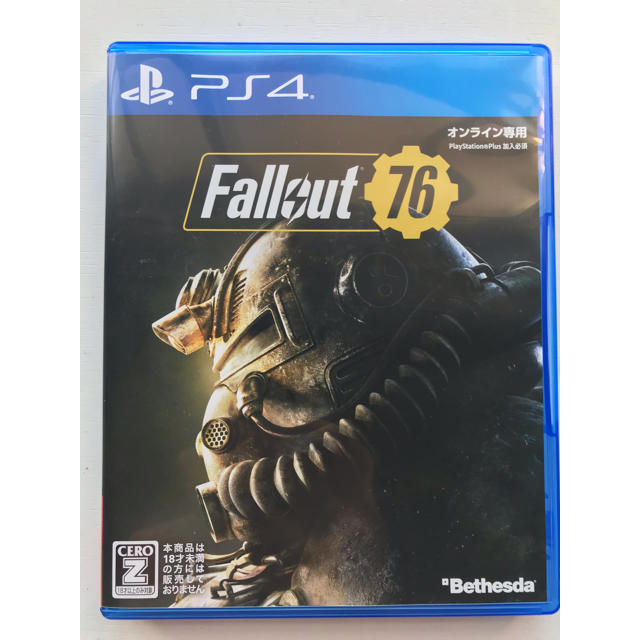 PlayStation4(プレイステーション4)のFallout 76 PS4 フォールアウト76 エンタメ/ホビーのゲームソフト/ゲーム機本体(家庭用ゲームソフト)の商品写真