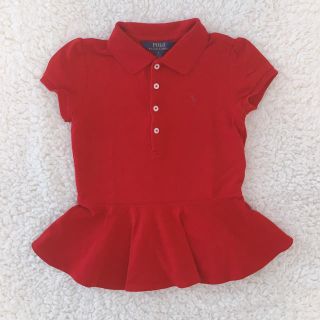 ラルフローレン(Ralph Lauren)のお値下げ【美品】ラルフローレン　フリルTシャツ♡(Tシャツ/カットソー)