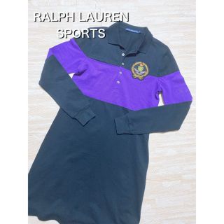 ラルフローレン(Ralph Lauren)の【ラルフローレンスポーツ】エンブレムポロシャツワンピース(ひざ丈ワンピース)