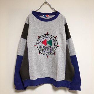 ケイパ(Kaepa)の古着 90s kaepa ケイパ スウェット トレーナー マルチカラー (スウェット)