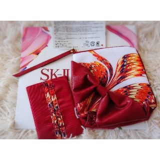 エスケーツー(SK-II)のSK-2 ノベルティ ポーチ&ティッシュケース(ノベルティグッズ)