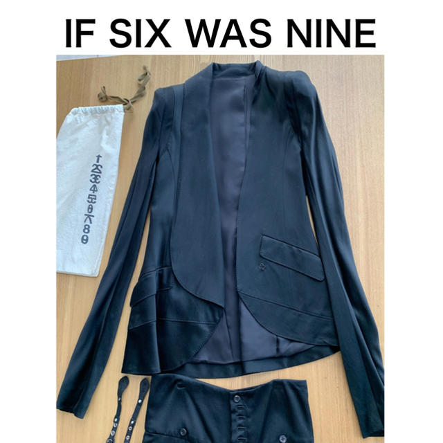 IF SIX WAS NINEパンツスーツ・レディース　未使用