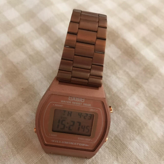 CASIO(カシオ)のCASIO 腕時計　B640 bronzeタイムセール レディースのファッション小物(腕時計)の商品写真
