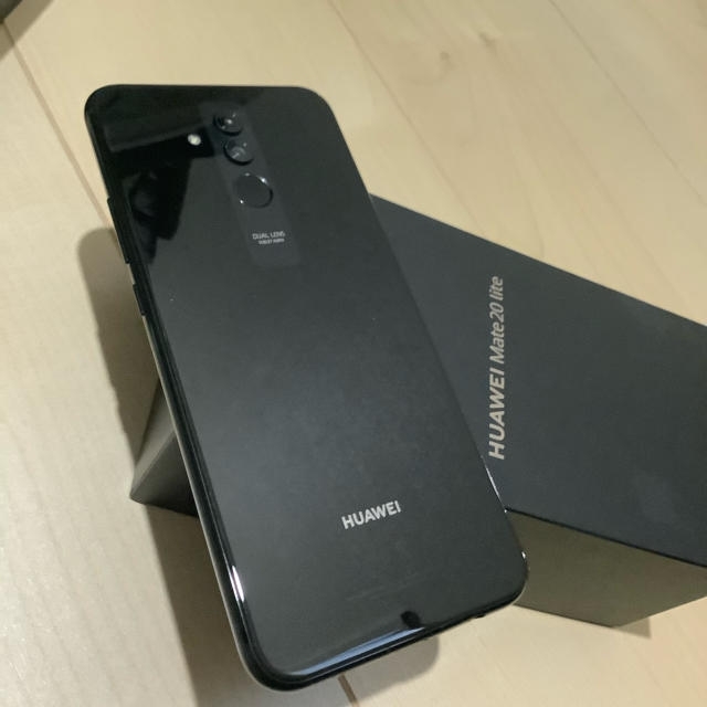 HUAWEI mate 20 lite ブラック 64GB SIMフリー HUAWEI mate 20 lite ブラック 64GB SIMフリー