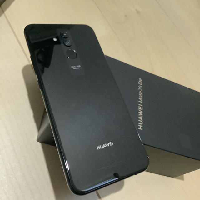 新製品情報も満載 HUAWEI mate 20 lite ブラック 64GB SIMフリー ...