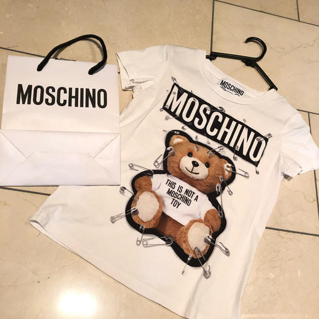 美品　モスキーノ　moschino Tシャツ　クマ