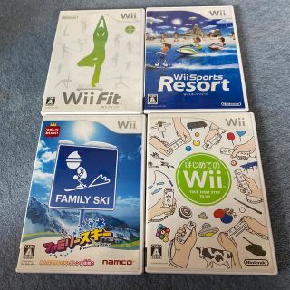 ニンテンドウ(任天堂)のファミリースキー Wii(家庭用ゲームソフト)