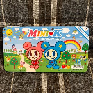 ミニケー(MINI-K)の三菱色鉛筆12色(色鉛筆)