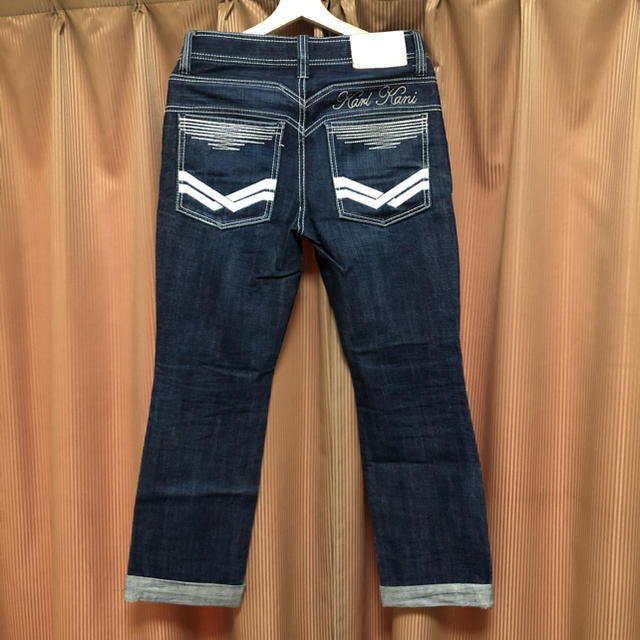 Karl Kani(カールカナイ)のKarl Kani カールカナイデニムパンツ　ホワイトステッチ メンズのパンツ(デニム/ジーンズ)の商品写真