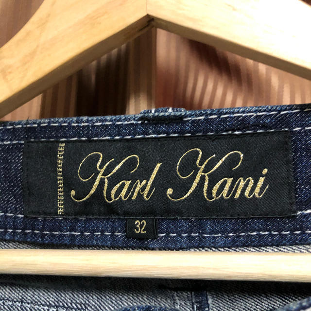 Karl Kani(カールカナイ)のKarl Kani カールカナイデニムパンツ　ホワイトステッチ メンズのパンツ(デニム/ジーンズ)の商品写真