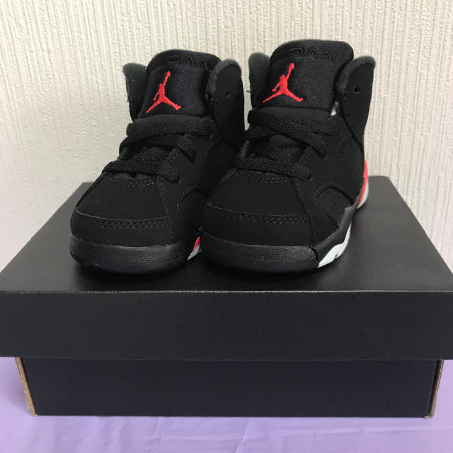 NIKE AIR JORDAN6 RETRO INFRARED 11cm ベビー キッズ/ベビー/マタニティのキッズ靴/シューズ(15cm~)(スニーカー)の商品写真