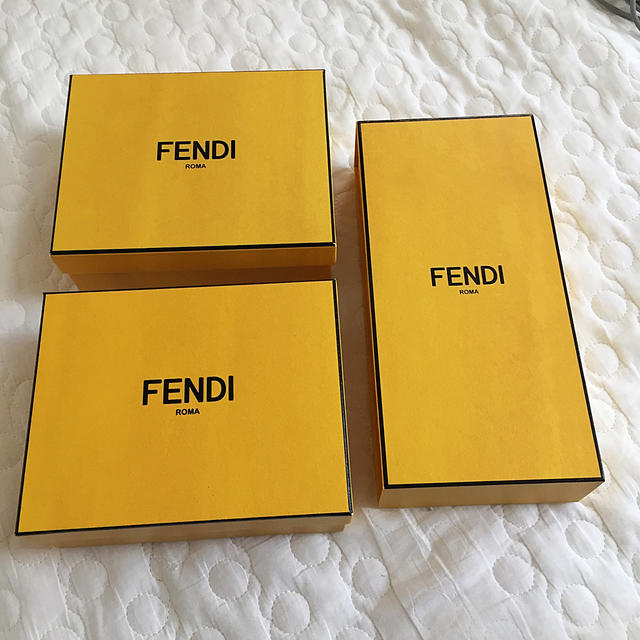 FENDI(フェンディ)のFENDI 箱 3個セット☆ レディースのファッション小物(その他)の商品写真