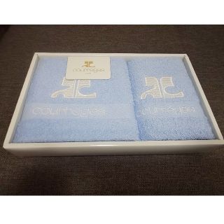 クレージュ(Courreges)の【値下げしました】COURREGESタオルセット(タオル/バス用品)