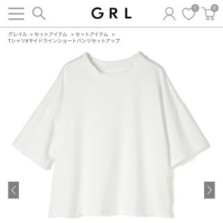 グレイル(GRL)のGRL Tシャツ(Tシャツ(半袖/袖なし))