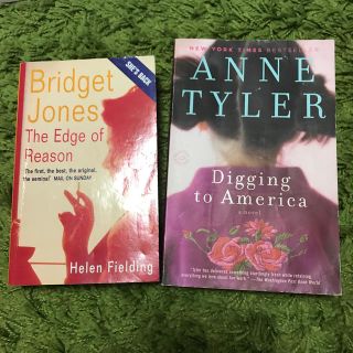 Bridget Jones, Anne tyler 二冊セット(洋書)