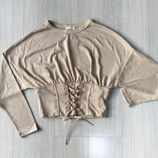 ザラ(ZARA)のZARA コルセットドルマントップス(カットソー(長袖/七分))