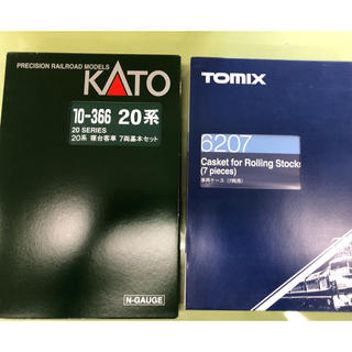 カトー(KATO`)のkato 10-366 20系　客車基本セット+7両　計14両(鉄道模型)
