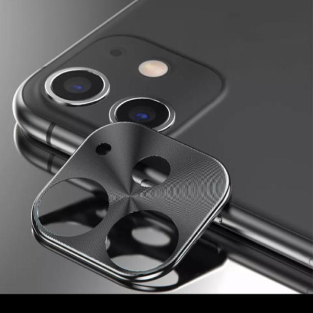 カメラカバー 新品 iPhone11用 黒 スマホ/家電/カメラのスマホアクセサリー(保護フィルム)の商品写真