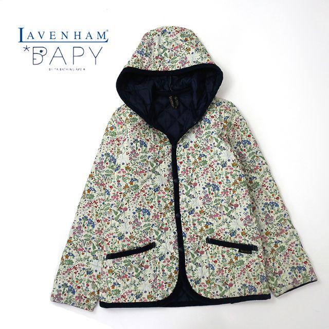 LAVENHAM - LAVENHAM×BAPY コラボ 花柄キルティング フーディジャケットの通販 by kinta555's shop