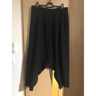 ブラックコムデギャルソン(BLACK COMME des GARCONS)のblack comme des garcons 19ssサルエルパンツ　Lサイズ(サルエルパンツ)