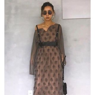 アメリヴィンテージ(Ameri VINTAGE)の4WAY MOTIF DIVERSITY DRESS(ロングワンピース/マキシワンピース)