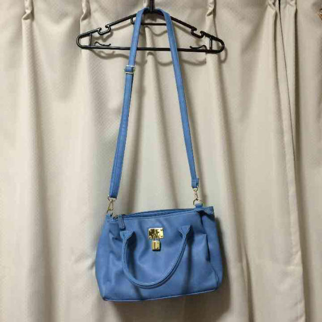 ANAP(アナップ)の2WAY ショルダーバッグ ブルー 水色 レディースのバッグ(ショルダーバッグ)の商品写真