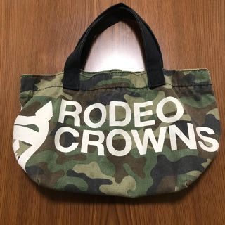 ロデオクラウンズ(RODEO CROWNS)のロデオクラウンズ☆迷彩柄ミニトート(トートバッグ)