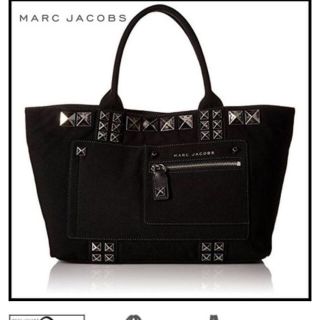 マークジェイコブス(MARC JACOBS)のキャンバス　チップドスタッズ　トートバッグ(トートバッグ)