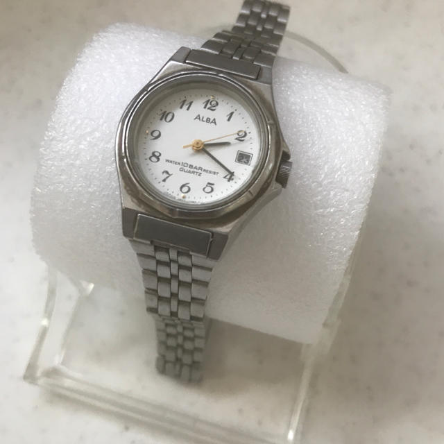 ALBA(アルバ)の稼働品　SEIKO ALBA クオーツレディース腕時計 レディースのファッション小物(腕時計)の商品写真