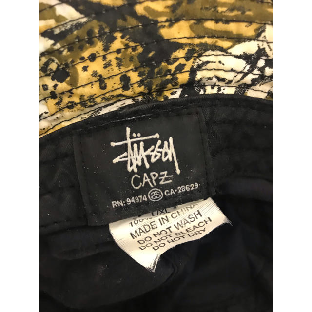 STUSSY ストューシー　アニマル　ハット　ヒョウ柄　アメリカ　帽子