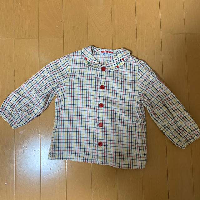 mikihouse(ミキハウス)のMIKIHOUSE シャツ キッズ/ベビー/マタニティのキッズ服男の子用(90cm~)(ブラウス)の商品写真