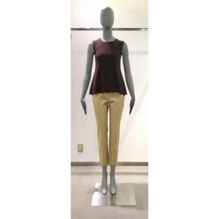 Theory 19SS ペプラムノースリーブニット - カットソー(半袖/袖なし)