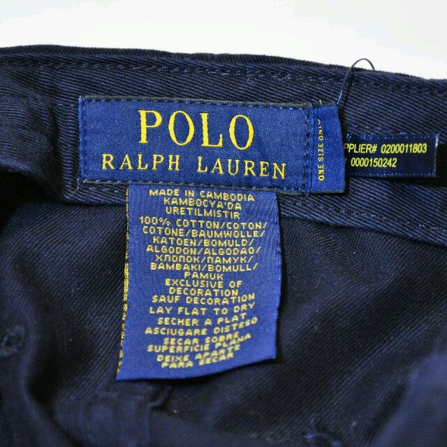 POLO RALPH LAUREN(ポロラルフローレン)の190 新品 ラルフローレン キャップ メンズの帽子(キャップ)の商品写真