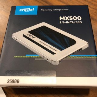 mx500 2.5インチ　ssd 250gb(PC周辺機器)