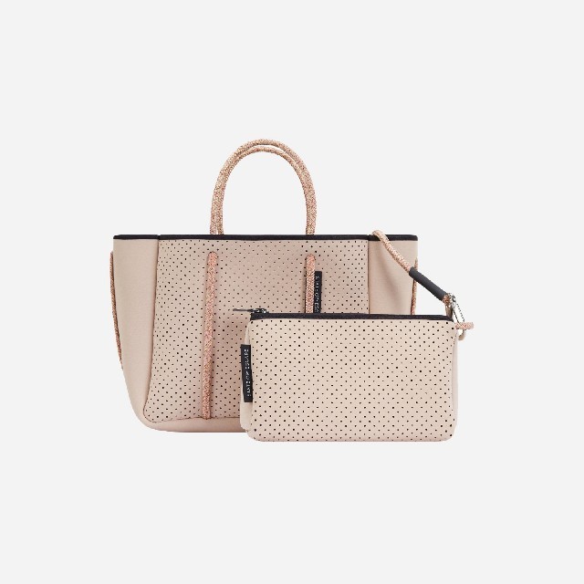 新品 プチ Petite escape tote bag in blush