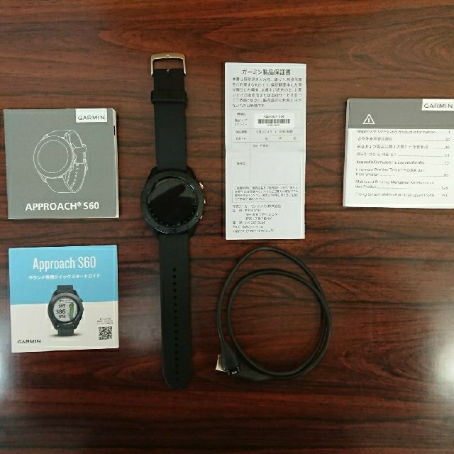 【美品】Garmin APPROACH S60日本正規品ガーミン