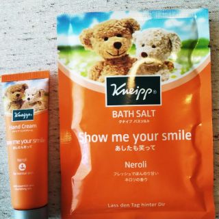 クナイプ(Kneipp)のクナイプバスソルト&ハンドクリーム(ハンドクリーム)