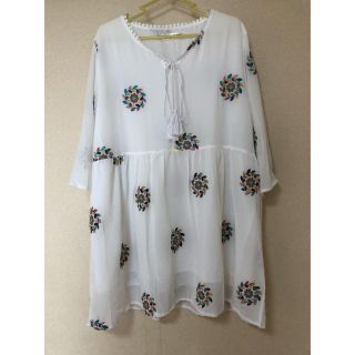 〈大きいサイズ3XL~4XL〉チュニック(チュニック)