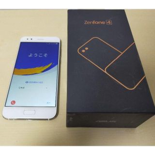 エイスース(ASUS)のASUS ZenFone4 ZE554KL-WH64S6/A SIMフリー(スマートフォン本体)