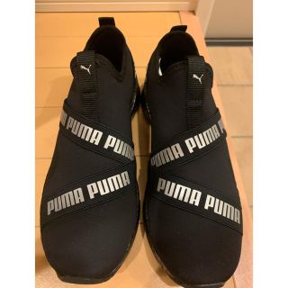 プーマ(PUMA)のプーマ　PUMA スニーカー スリッポン　黒(スリッポン/モカシン)