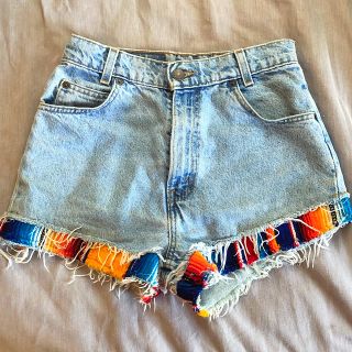 リーバイス(Levi's)のショートデニムパンツ　リーバイス　ROSE BUDコラボ商品(ショートパンツ)