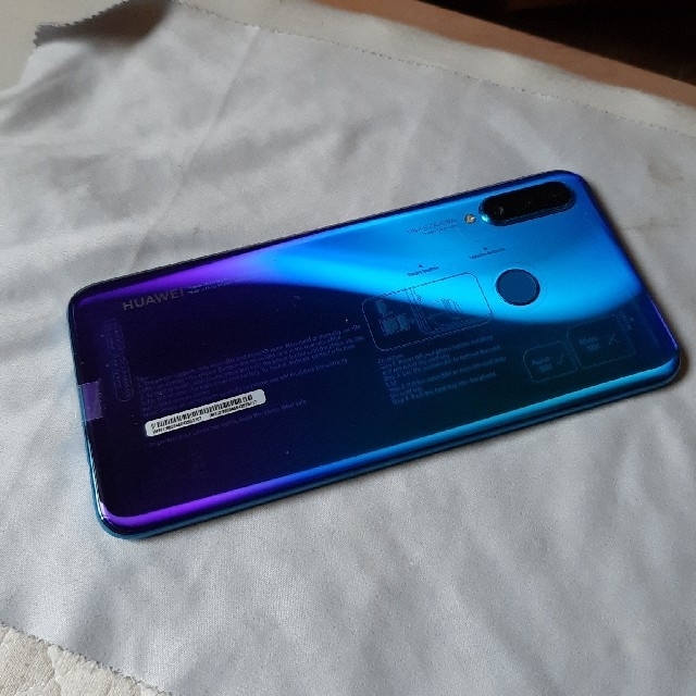 HUAWEI　P30 lite　ピーコックブルー本体()