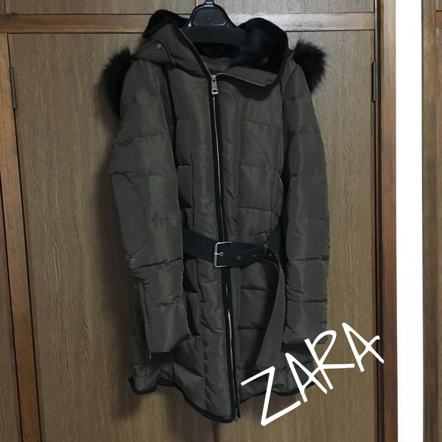 ZARA(ザラ)のZARA☆ミリタリーダウンコート レディースのジャケット/アウター(ダウンコート)の商品写真