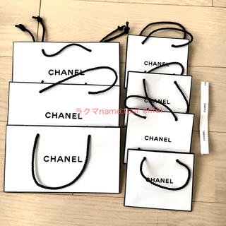 シャネル(CHANEL)のCHANEL シャネル ショッパー ショップ袋 7枚セット リボン付(ショップ袋)