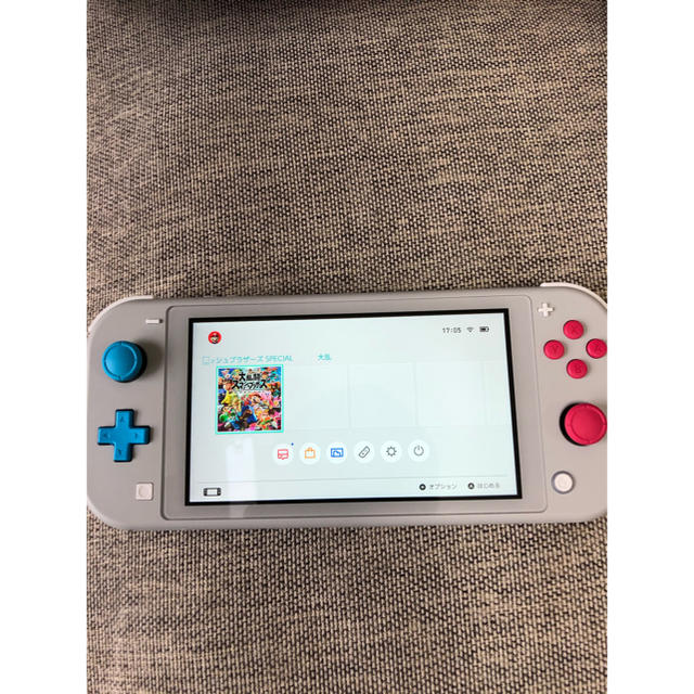 Nintendo Switch(ニンテンドースイッチ)の【新品】Nintendo Switch lite あつまれどうぶつの森セット エンタメ/ホビーのゲームソフト/ゲーム機本体(携帯用ゲーム機本体)の商品写真