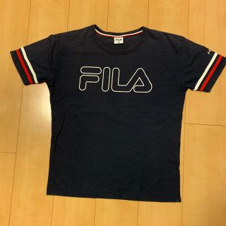 フィラ(FILA)のFILA フィラ　レディース　Tシャツ　ネイビー　Mサイズ(Tシャツ(半袖/袖なし))