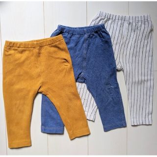 ユニクロ(UNIQLO)の【80cm3点セット】ユニクロ レギンスパンツ スキニー ストレッチ(パンツ)