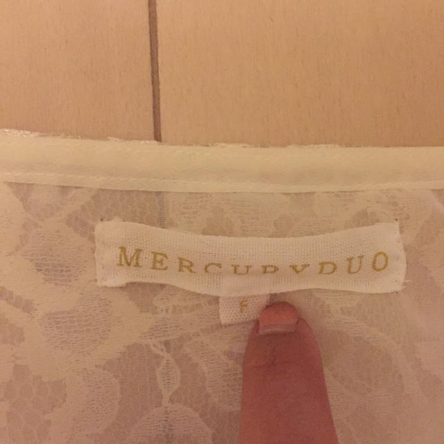 MERCURYDUO(マーキュリーデュオ)のマーキュリーデュオ レーストップス レディースのトップス(カットソー(半袖/袖なし))の商品写真
