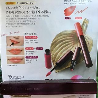 アテニア(Attenir)のアテニアWタッチルージュ　クラシカルテラコッタ(口紅)